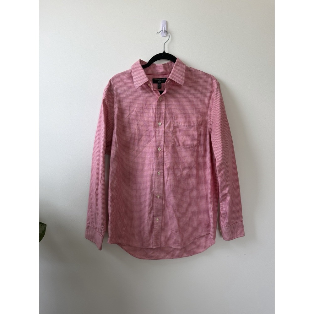 Banana Republic Men's Button-Up Dress Shirt Size L